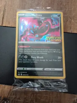 Galarian Moltres - SWSH125 - Pokemon Sword & Shield Promo PreRelease Holo NM - Image 1