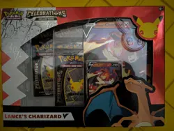 Pokemon Lance's Charizard V Celebrations Collection Box Factory Sealed - Image 1