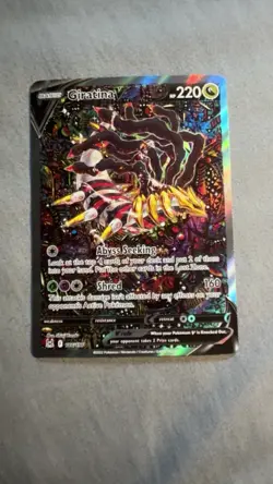 Pokemon TCG Giratina v 186/196 2022 Lost Origin Alt Full Art Mint/Nm Condition - Image 1