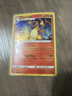 Charizard - 25/185 (Cracked Ice Holo) Holo Rare Deck Exclusives 025/185 Pokemon - Image 1
