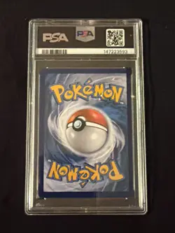 2016 POKEMON XY EVOLUTIONS #102/108 M BLASTOISE EX FULL ART ULTRA RARE PSA 7 - Image 2
