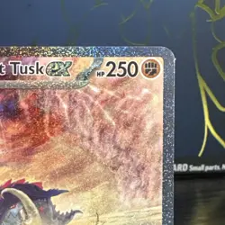 Pokemon Great Tusk ex 246/198 SV01 Illustration Rare Holo 250HP - Image 3