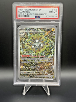Magneton 159 PSA 10 Pokemon Center Stamped ETB Black Star Promo Pokemon Gem Mint - Image 1