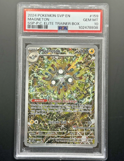Magneton 159 PSA 10 Pokemon Center Stamped ETB Black Star Promo Pokemon Gem Mint - Image 2