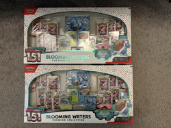 Pokemon TCG: Scarlet And Violet 151 Blooming Waters Premium Collection Lot of 2 - Image 1