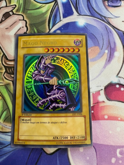 DARK MAGICIAN ULTRA RARE PORTUGUESE SDY-006 DIY-P006 LIGHT PLAY YUGIOH - Image 1