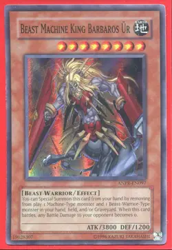 Beast Machine King Barbaros Ur Super Rare Ancient Prophecy ANPR-EN097 LP - Image 1