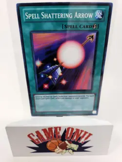 YuGiOh Spell Shattering Arrow TU05-EN005 Super Rare Turbo Pack LP - Image 1