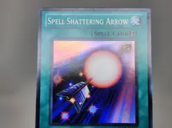 YuGiOh Spell Shattering Arrow TU05-EN005 Super Rare Turbo Pack LP - Image 3