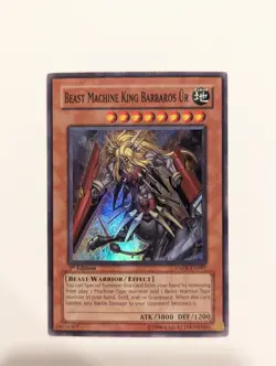 Beast Machine King Barbaros Ur ANPR-EN097 1st Edition Super Rare LP - Image 1