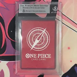 Monkey.D.Luffy Super Pre-Release Starter Deck Foil ST01-001 BGS Beckett 8.5 2022 - Image 2