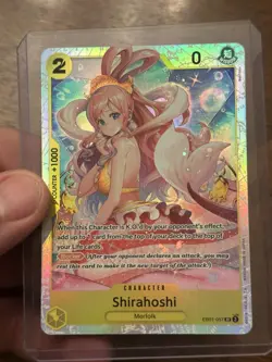 Shirahoshi EB01-057 - One Piece TCG - SR NM Super Rare Near-Mint English Foil - Image 1