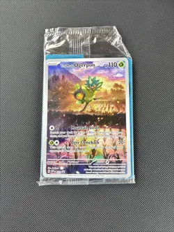Teal Mask Ogerpon 123 SV: Scarlet & Violet Promo Cards Promo SEALED with divider - Image 1