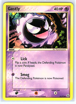 Gastly 52/92 Legend Maker NM/LP Pokemon Card - Image 1
