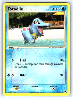 Totodile 79/101 Hidden Legends NM or LP Pokemon Card - Image 1