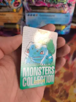 Pokemon Karte Card carddass Monsters collection Green 1996 japanese Bulbasaur NM - Image 3