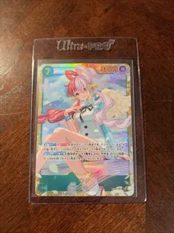 Uta SEC Parallel EB03-061 One Piece Card Game Heroines Edition Japanese Cards - Image 1