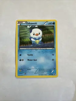 Oshawott 27/114 – 2011 Black & White – Lightly Played LP+/NM Pokemon Card - Image 1