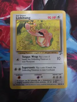 Lickitung 38/64 Jungle Regular Pokemon Card TCG Rare Vintage Game - Image 1