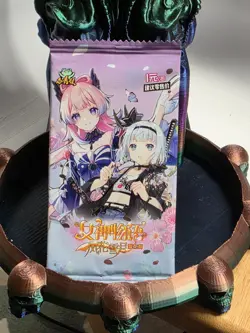 Goddess Story TCG Anime Trading Cards Booster Pack NS-11 Waifu Doujin - Image 2