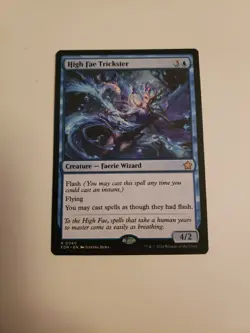 High Fae Trickster Foundations Regular Card #40 NM Condition MTG FDN - Image 1