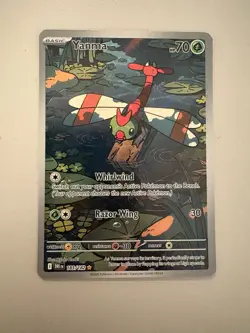 Yanma Illustration Rare Destined Rivals Pokemon Card 183/182 - Image 1