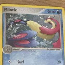 Pokemon Milotic EX Emerald Holo Rare 8/106 90HP English Card - Image 3