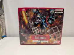 Gundam Card Game Dual Impact Booster Box GD02 NEW SEALED ENGLISH 24 Packs Bandai - Image 1