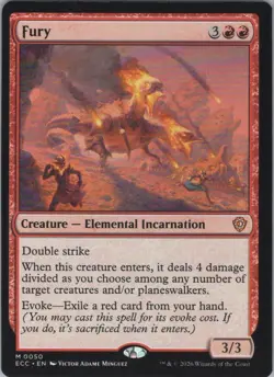 MTG Normal Fury M Commander: Lorwyn Eclipsed 50 NM - Image 1