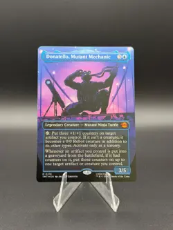 MTG TMT - Donatello, Mutant Mechanic (Borderless Foil) - 0216 - Mythic - Image 1