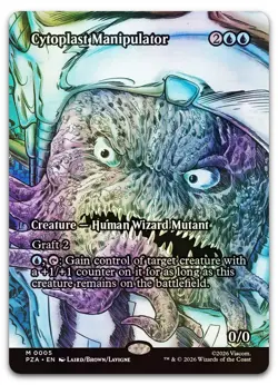 Cytoplast Manipulator (Borderless) #5 (Foil) (NM) PZA Magic MTG - Image 1
