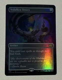 Vedalken Orrery Borderless Foil NM Unplayed Double Masters 2022 MTG - Image 1