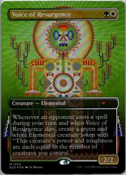 Voice of Resurgence Foil from Secret Lair Drop Series, #1258 in NM condition - Image 1