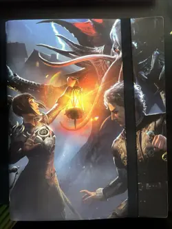 mtg binder collection, showcase dnd/baldurs gate with binder included - Image 1