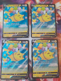 2021 Pokemon Flying Pikachu V 06/25 Celebrations 25th Anniversary Holo NM - Image 2