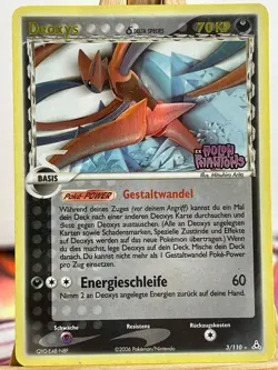 Deoxy Reverse Holo 3/110 EX Holon Phantoms Deutsch VG Pokemon - Image 1