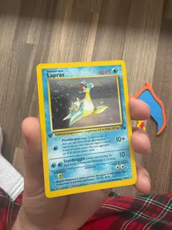 Lapras - 10/62 Fossil Set Pokemon - 1st Edition - Holo - ITA - Image 2