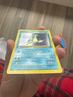 Lapras - 10/62 Fossil Set Pokemon - 1st Edition - Holo - ITA - Image 3