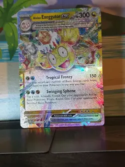 Alolan Exeggutor EX 242/191 Special Illustration Rare (Gold) 3 Card Lot Pokemon - Image 4