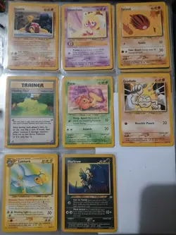 Pokemon neo revolution TCG Nintendo Collectible Trading Card Lot 8 Standard Card - Image 1
