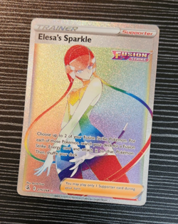 Pokemon - Elesa's Sparkle 275/264 - Fusion Strike - Rainbow Secret Rare Card - Image 2