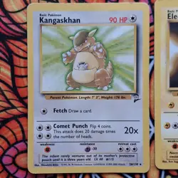 6 Rare 2000 Base Set 2 Pokemon TCG Cards Kangaskan Electabuzz Dragonair Beedrill - Image 3