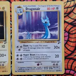 6 Rare 2000 Base Set 2 Pokemon TCG Cards Kangaskan Electabuzz Dragonair Beedrill - Image 5