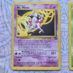 4 Rare Non-holo Jungle Cards - Pokemon TCG - Image 4