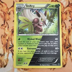 Pokemon Shiftry 11/114 Bisharp 64/114 XY Steam Siege (Lot of 2 MP cards) - Image 2