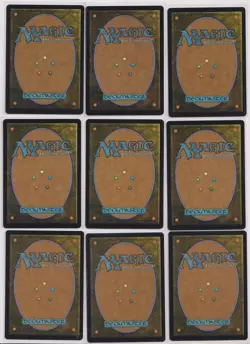 MTG 9 Card Foil Town Lot Final Fantasy - Image 2