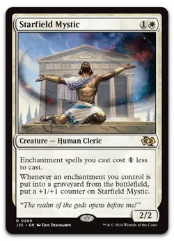 Starfield Mystic #260 (NM) Foundations Jumpstart J25 Magic MTG - Image 1