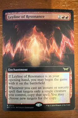 Leyline of Resonance (Extended Art) Duskmourn: House of Horror Foil - Image 1