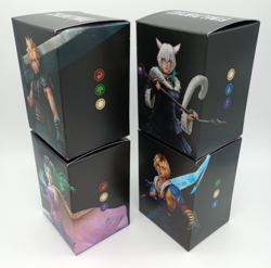 Set of Four (4) MTG Final Fantasy Commander Deck Boxes EMPTY NO CARDS - Image 2