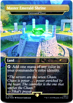 Master Emerald Shrine (7030) - Rainbow Foil - [Secret Lair Series] MTG Magic - Image 3